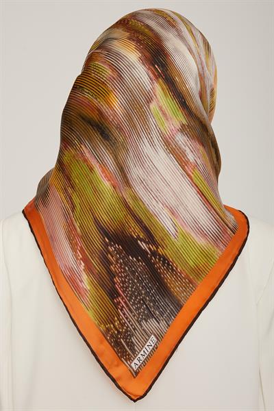 Armine 2022-23 Sonbahar Kış Sezonu Twill İpek Eşarp 8823D02 32