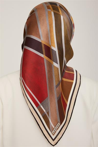 Armine 2022-23 Sonbahar Kış Sezonu Twill İpek Eşarp 8843D02 37