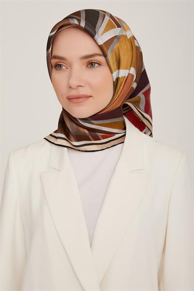 Armine 2022-23 Sonbahar Kış Sezonu Twill İpek Eşarp 8802D02 34