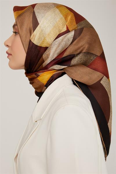 Armine 2022-23 Sonbahar Kış Sezonu Twill İpek Eşarp 8848D02 32