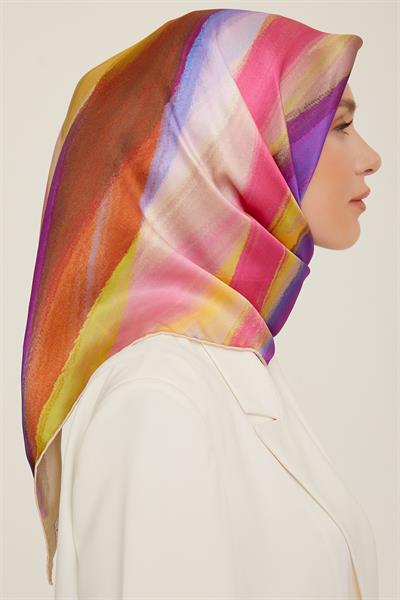 Armine 2022-23 Sonbahar Kış Sezonu Twill İpek Eşarp 8826D02 01