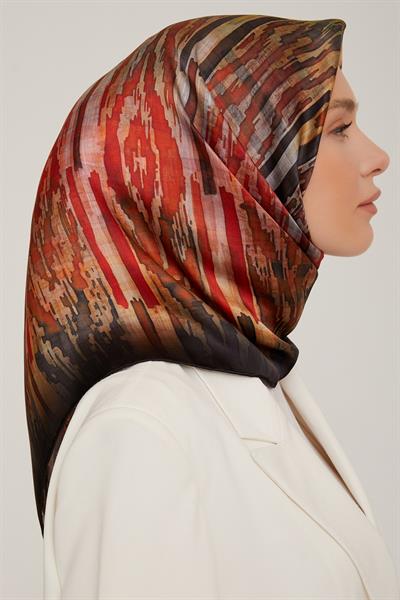 Armine 2022-23 Sonbahar Kış Sezonu Twill İpek Eşarp 8804D02 05