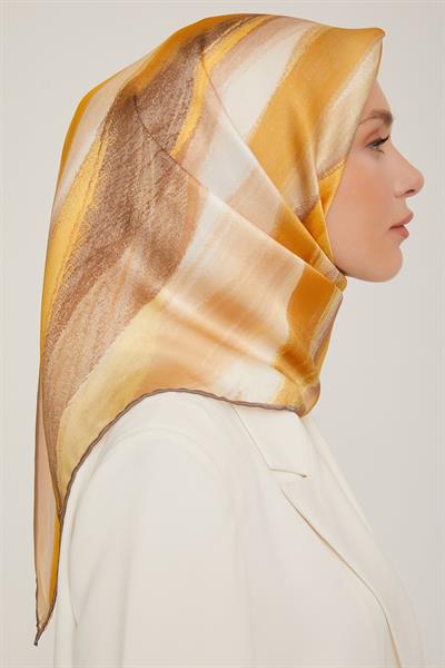 Armine 2022-23 Sonbahar Kış Sezonu Twill İpek Eşarp 8826D02 07