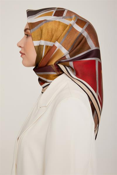Armine 2022-23 Sonbahar Kış Sezonu Twill İpek Eşarp 8843D02 37