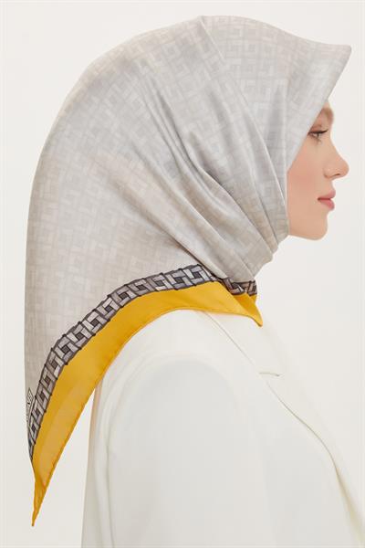 Armine 2022 İlkbahar Yaz Sezonu Twill İpek Eşarp Modelleri 8758D-39
