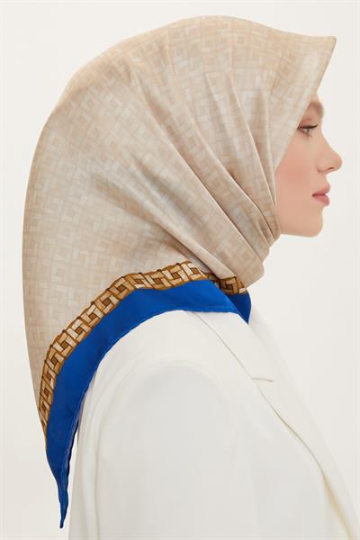 Armine 2022 İlkbahar Yaz Sezonu Twill İpek Eşarp Modelleri 8758D-31