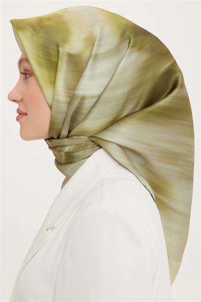 Armine 2022 İlkbahar Yaz Sezonu Twill İpek Eşarp Modelleri 8734D-32