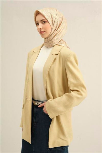 Armine Çiçek Desenli Saf İpek Sura Eşarp 9307D 01
