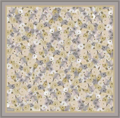 Armine Çiçek Desenli Saf İpek Sura Eşarp 9300D 53