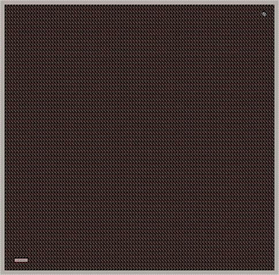 Armine Çiçek Desenli Saf İpek Twill Eşarp 9307D 34