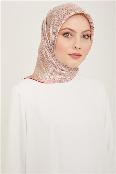 Armine Çiçek Desenli Sura İpek Eşarp 24Ya9115 36 83
