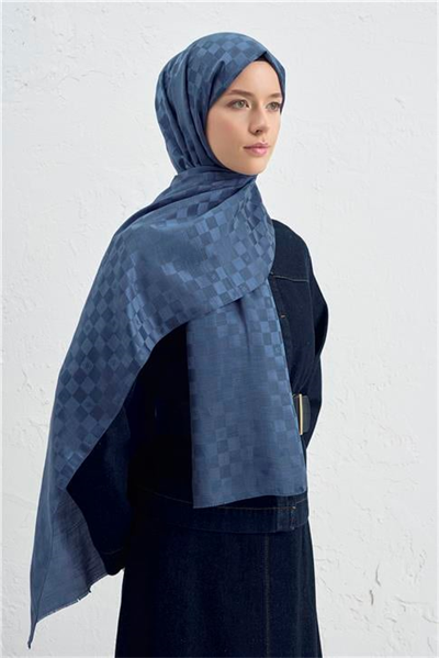 Armine Elegance İpek Pamuk Dama Şal 35