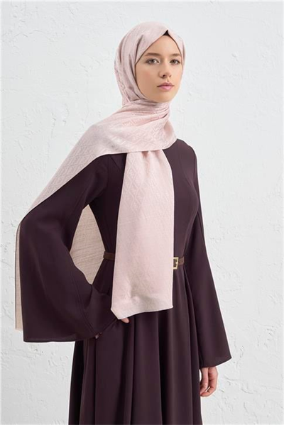 Armine Elegance İpek Pamuk Monogram Şal 39