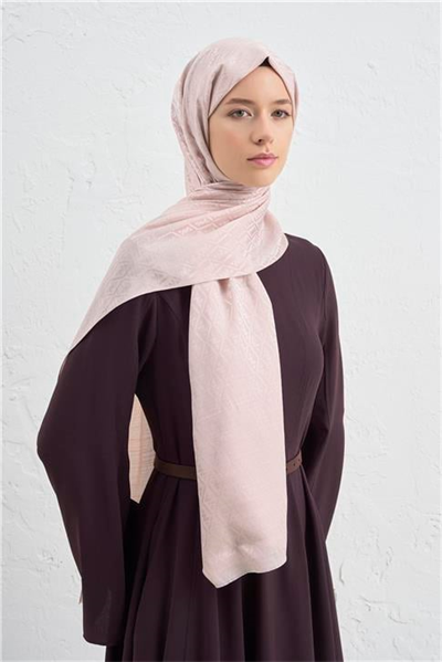 Armine Elegance İpek Pamuk Monogram Şal 39