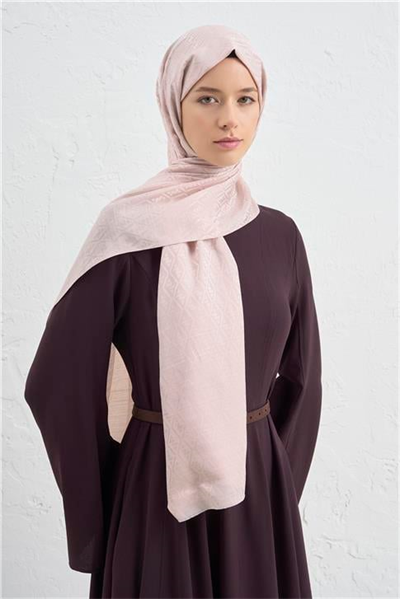 Armine Elegance İpek Pamuk Monogram Şal 39
