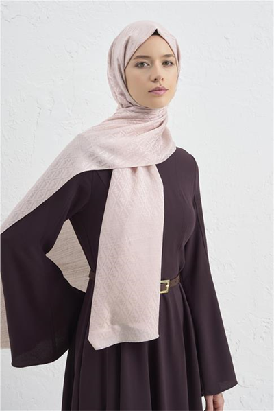 Armine Elegance İpek Pamuk Monogram Şal 39