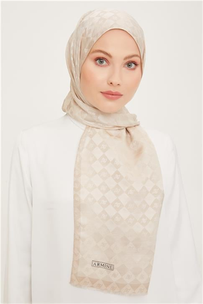 Armine Elegance İpek Pamuk Şal 06