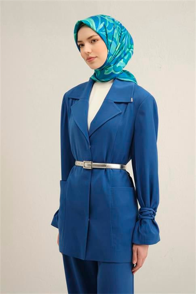 Armine Etnik Desenli Saf İpek Sura Eşarp 9323D 53
