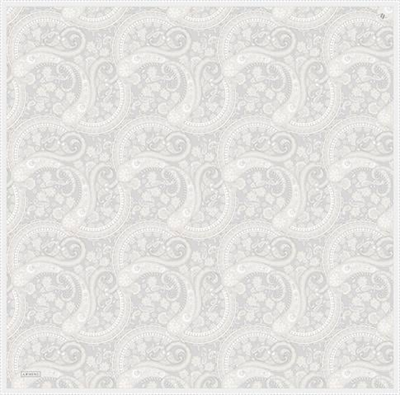 Armine Etnik Desenli Saf İpek Twill Eşarp 9304D 84