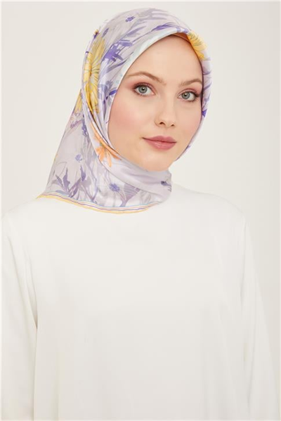 Armine Etnik Desenli Sura İpek Eşarp 24Ya9130 3 85