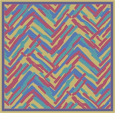 Armine Geometrik Desenli Saf İpek Sura Eşarp 9303D 50