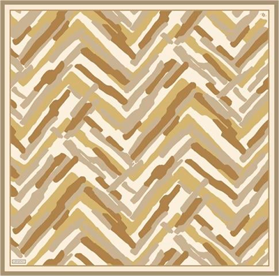 Armine Geometrik Desenli Saf İpek Sura Eşarp 9303D 06