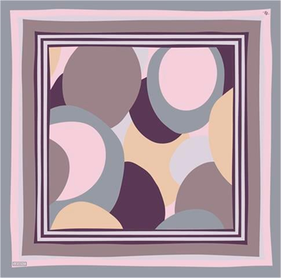 Armine Geometrik Desenli Saf İpek Sura Eşarp 9313D 83