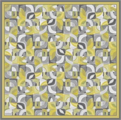 Armine Geometrik Desenli Saf İpek Sura Eşarp 9329D 58