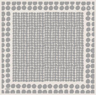 Armine Geometrik Desenli Saf İpek Twill Eşarp 9354D 84