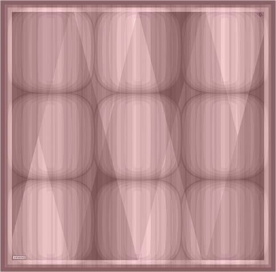 Armine Geometrik Desenli Saf İpek Twill Eşarp 9402D 05