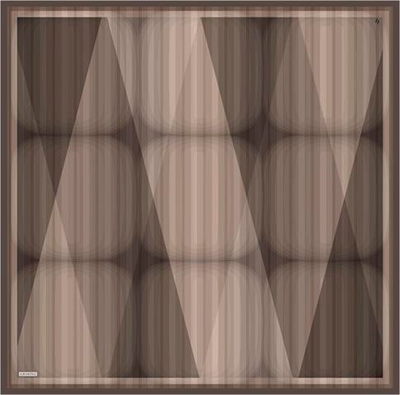 Armine Geometrik Desenli Saf İpek Twill Eşarp 9402D 84