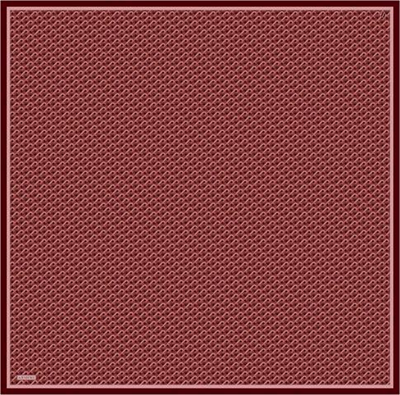 Armine Geometrik Desenli Saf İpek Twill Eşarp 9417D 35