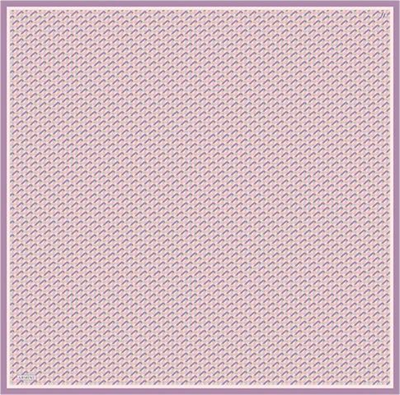 Armine Geometrik Desenli Saf İpek Twill Eşarp 9417D 37