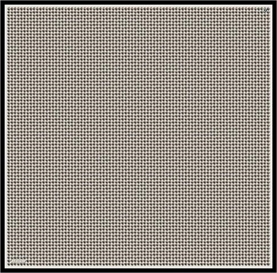 Armine Geometrik Desenli Saf İpek Twill Eşarp 9417D 86