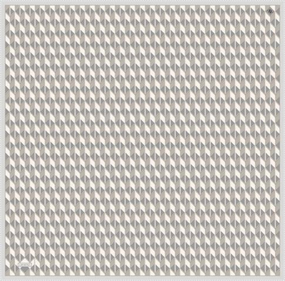 Armine Geometrik Desenli Saf İpek Twill Eşarp 9309D 86