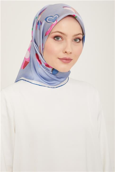 Armine Geometrik Desenli Sura İpek Eşarp 24Ya9147 36 34