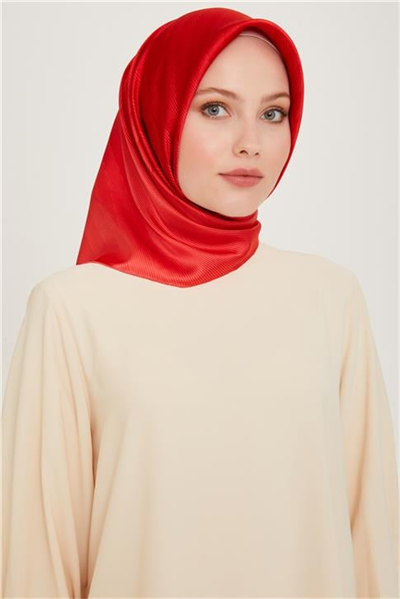 Armine Geometrik Desenli Sura Saf İpek Eşarp 9237D 09