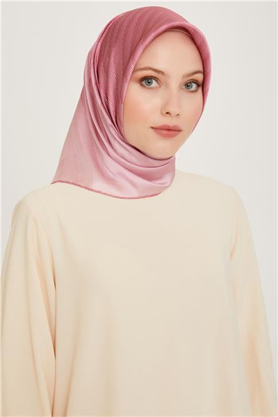 Armine Geometrik Desenli Sura Saf İpek Eşarp 9237D 31