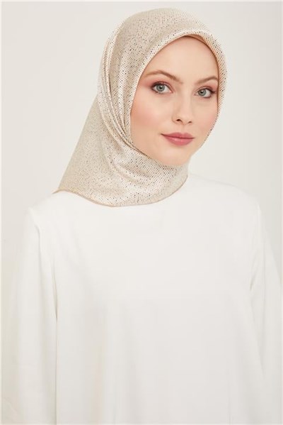 Armine Geometrik Desenli Twill İpek Eşarp 24Ya9113 35 02