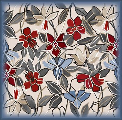 Armine İpek Eşarp 2023/24 İlkbahar Yaz Sezonu 8962D02 05 - Twill (Tivil) İpek