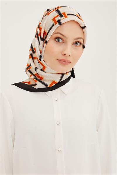 Armine İpek Eşarp 2023/24 İlkbahar Yaz Sezonu 8940D01 34 -Sura İpek