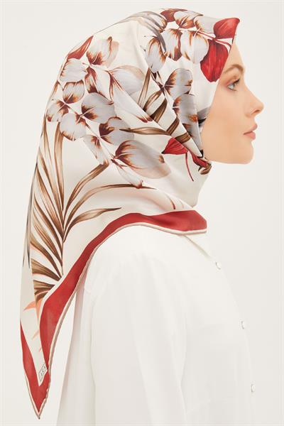 Armine İpek Eşarp 2023/24 İlkbahar Yaz Sezonu 8946D01 06 -Sura İpek