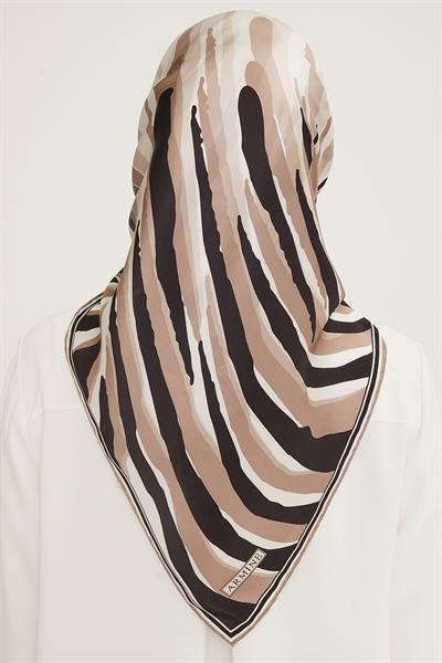 Armine İpek Eşarp 2023/24 İlkbahar Yaz Sezonu 8919D02 04 - Twill (Tivil) İpek