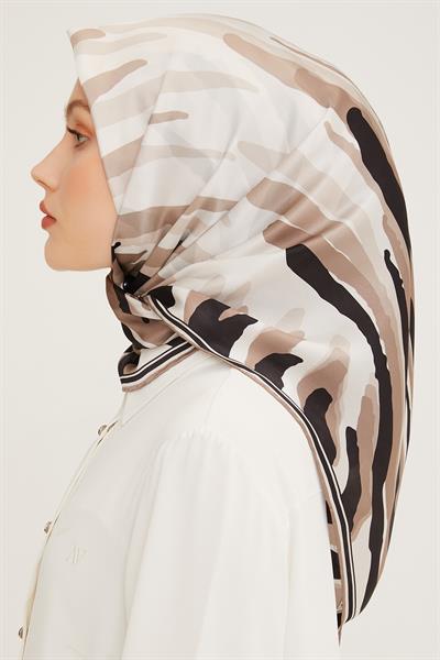 Armine İpek Eşarp 2023/24 İlkbahar Yaz Sezonu 8919D02 04 - Twill (Tivil) İpek