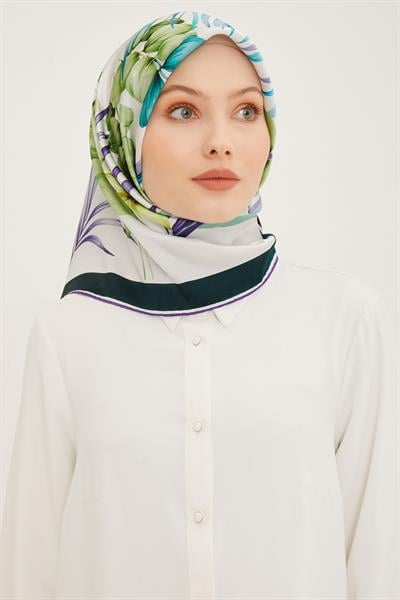 Armine İpek Eşarp 2023/24 İlkbahar Yaz Sezonu 8946D01 51 -Sura İpek