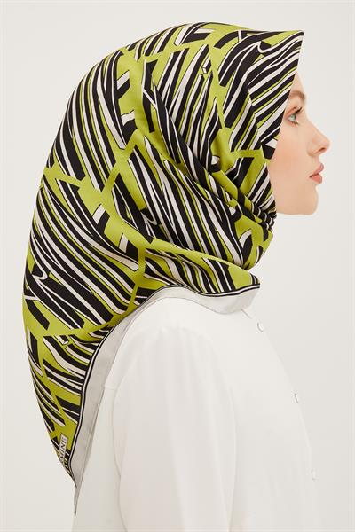 Armine İpek Eşarp 2023/24 İlkbahar Yaz Sezonu 8911D02 58 - Twill (Tivil) İpek