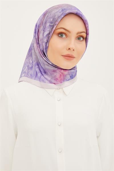 Armine İpek Eşarp 2023/24 İlkbahar Yaz Sezonu 8922D02 01 - Twill (Tivil) İpek