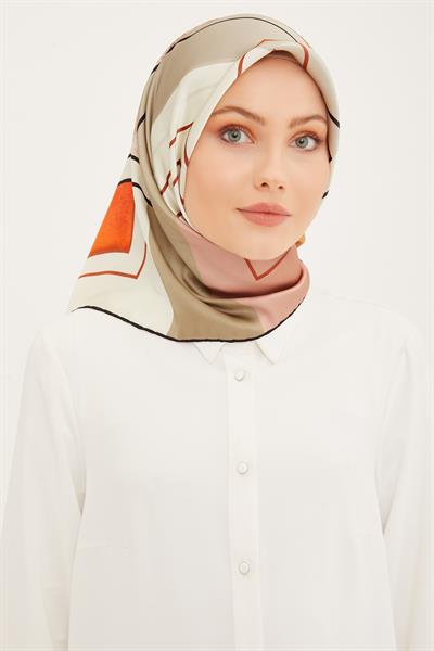 Armine İpek Eşarp 2023/24 İlkbahar Yaz Sezonu 8939D01 04 -Sura İpek