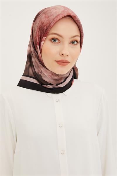 Armine İpek Eşarp 2023/24 İlkbahar Yaz Sezonu 8906D02 08 - Twill (Tivil) İpek