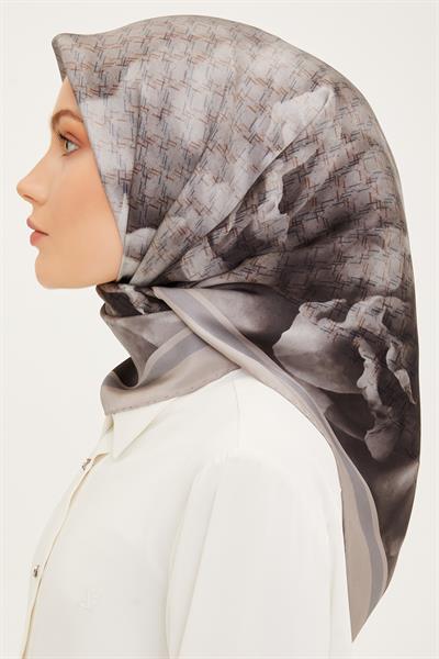 Armine İpek Eşarp 2023/24 İlkbahar Yaz Sezonu 8906D02 24 - Twill (Tivil) İpek